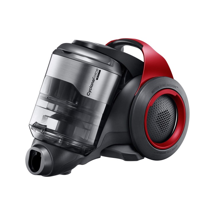 Samsung VC08F70HDUR Motion Sync Sensor Cylinder Vacuum Cleaner Vitality Red