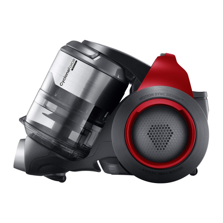 Samsung VC08F70HDUR Motion Sync Sensor Cylinder Vacuum Cleaner Vitality Red