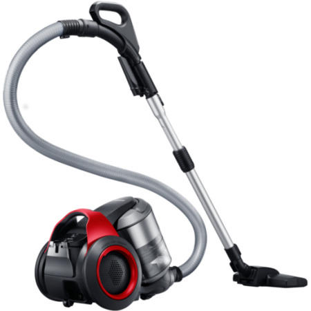 Samsung VC08F70HDUR Motion Sync Sensor Cylinder Vacuum Cleaner Vitality Red