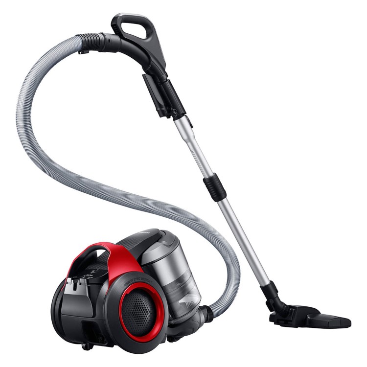 Samsung VC20F70HDER Vitality Red Cylinder Vacuum Cleaner