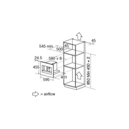 CDA VC801SS Fully Automatic Built-in Bean to Cup Coffee Machine - Stainless Steel