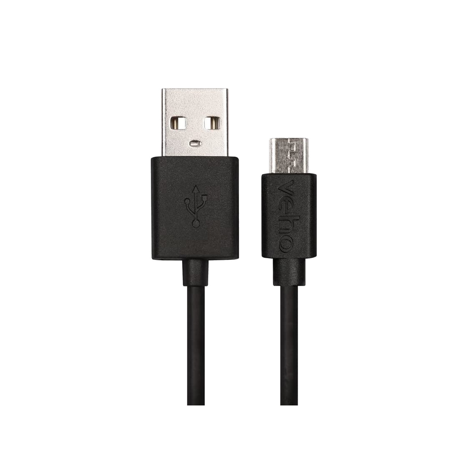 Veho Pebble 20cm Micro USB Cable - Black