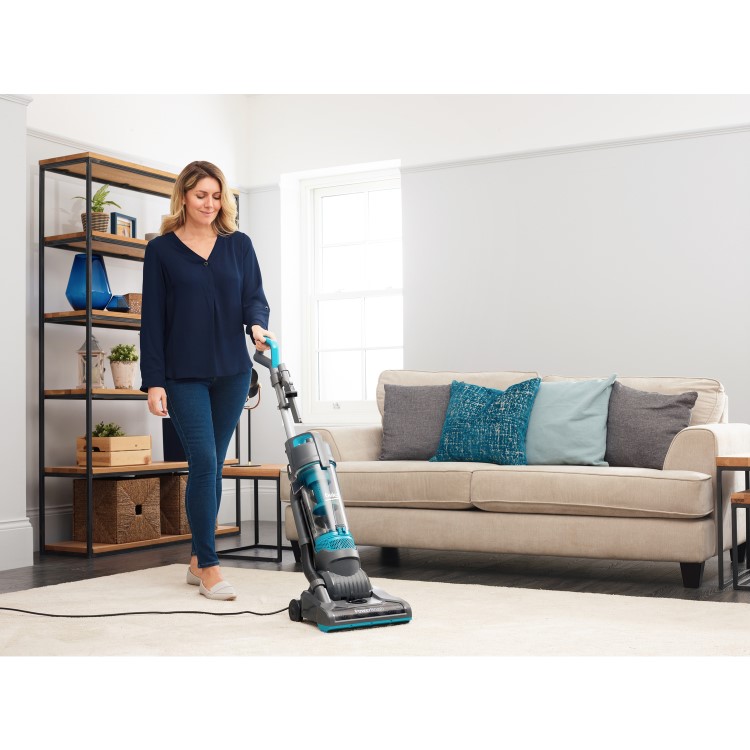 Beko VCS5125AB Upright Vacuum Cleaner - Grey & Blue