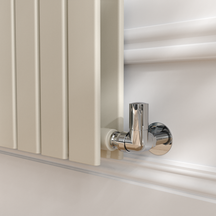 Riace Linen Vertical Flat Designer Radiator 1800x680mm Double Panel 6947 BTU