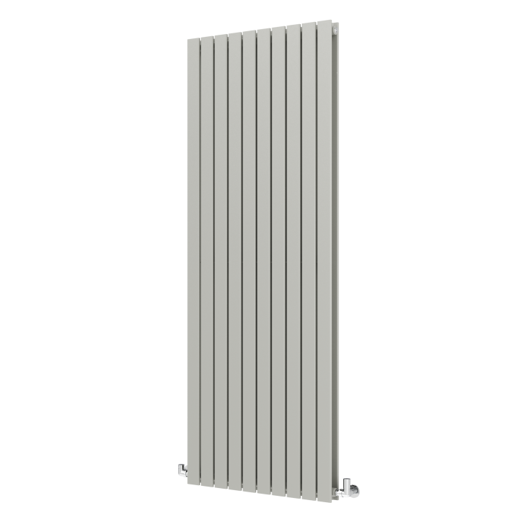 Riace Smoked Stone Vertical Flat Designer Radiator 1800x680mm Double Panel 6947 BTU