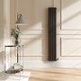 Sorrento Russet Vertical Oval Designer Radiator 1600x236mm Double Panel 2234 BTU