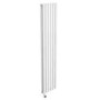 GRADE A2 - White Electric Vertical Designer Radiator 1.2kW with Wifi Thermostat - Double Panel H1600xW354mm - IPX4 Bathroom Safe