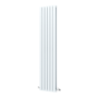 Riace Salt & Pepper Vertical Flat Designer Radiator 1800x408mm Double Panel 4168 BTU