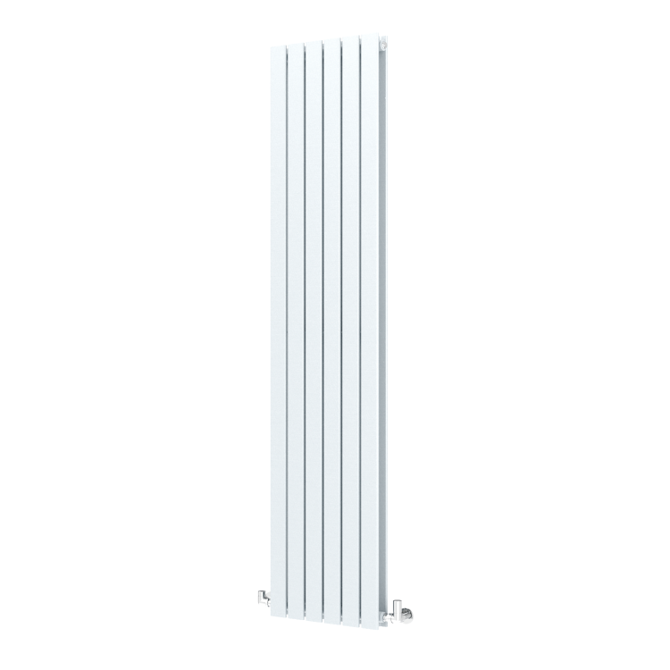 Riace Salt & Pepper Vertical Flat Designer Radiator 1800x408mm Double Panel 4168 BTU