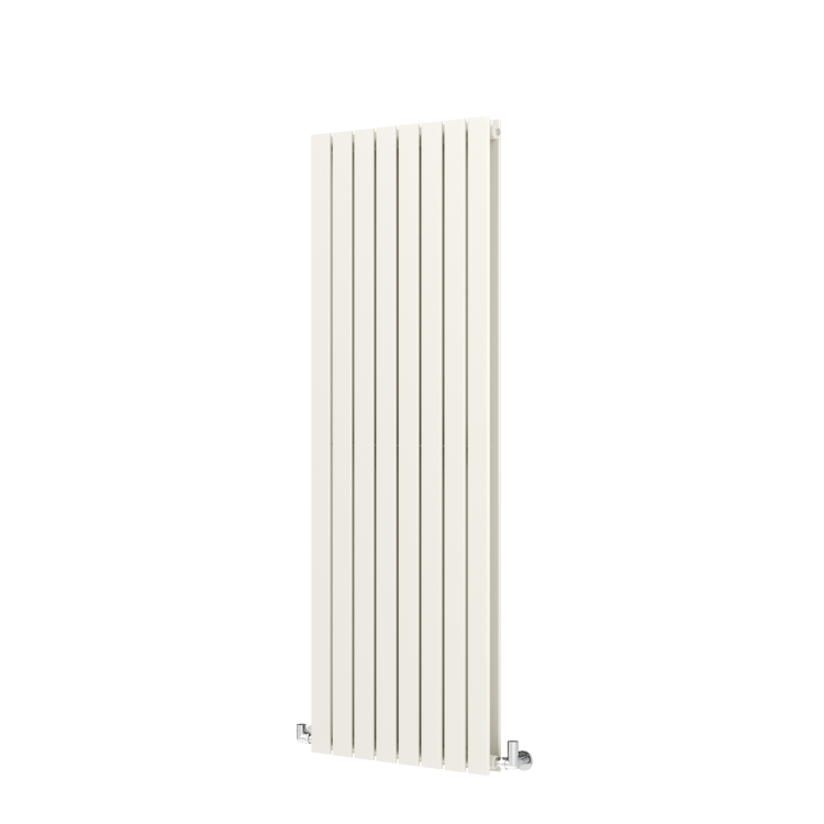 Riace Linen Vertical Flat Designer Radiator 1600x544mm Double Panel 4916 BTU