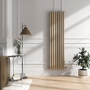 Sorrento Cleopatra Vertical Oval Designer Radiator 1800x472mm Double Panel 4983 BTU