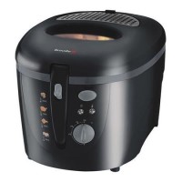 Breville VDF064 Black Plastic Compact Family Deep Fryer 2lt Oil