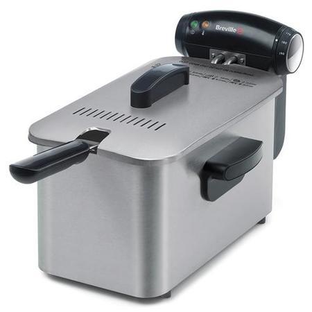 Breville VDF101 Brushed Stainless Steel 3lt Pro Fryer