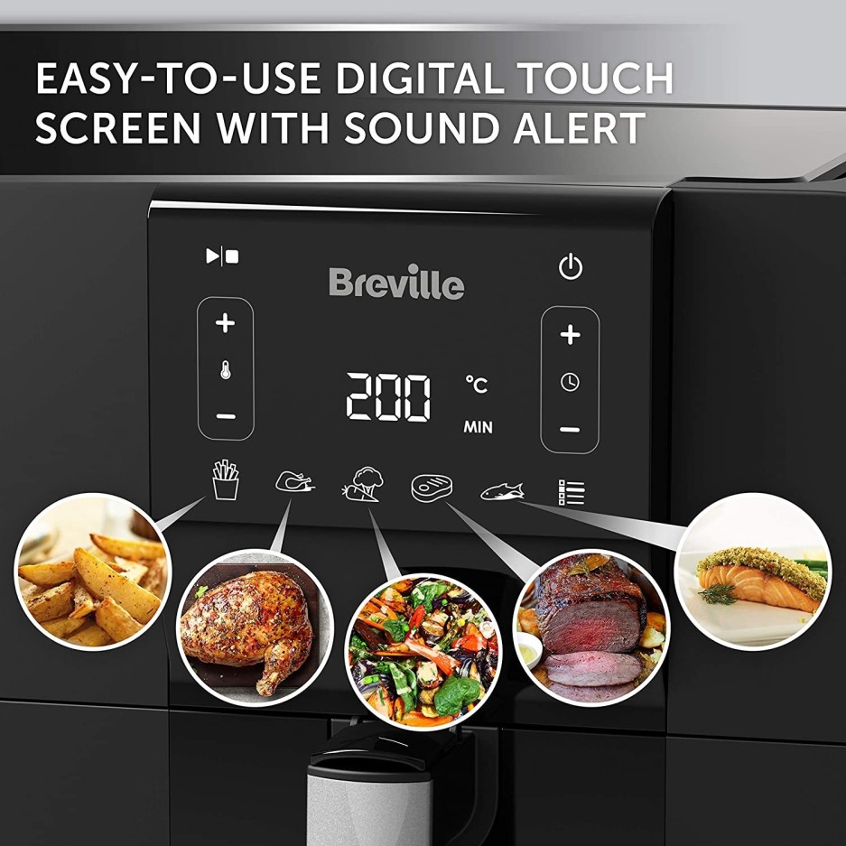 Breville VDF126 Halo 5.5L Air Fryer Appliances Direct