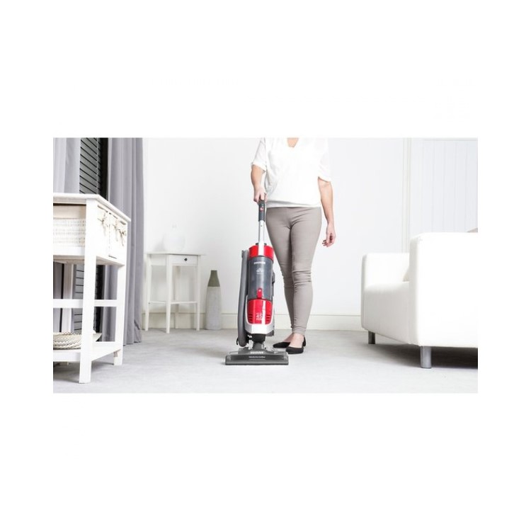 Hoover VE18LIG Velocity Evo Cordless Upright Vacuum Cleaner - Red White & Grey