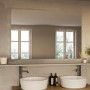 GRADE A1 - Rectangular LED Bathroom Mirror with Bluetooth & Demister 1200 x 800mm - Vela