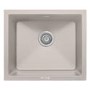 ONLY OPENED - Single Bowl Inset / Undermount White Granite Kitchen Sink 1000mm - Essence