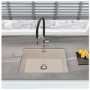 ONLY OPENED - Single Bowl Inset / Undermount White Granite Kitchen Sink 1000mm - Essence