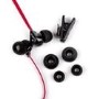 Veho VEP-003-360Z1-R 360 Z-1 Noise Isolating Stereo Earphones with Flat Flex Anti Tangle Cord - Red