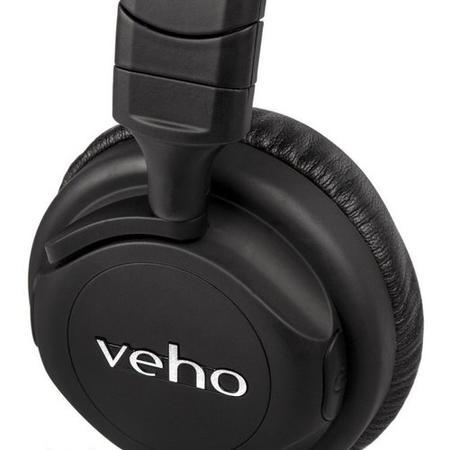 Veho Bluetooth Wireless Folding Headphones in Black