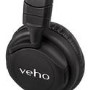 Veho Bluetooth Wireless Folding Headphones in Black