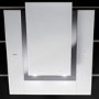 Elica VERDI-WH VERDIWH Verdi Decorative Angled 80cm Chimney Cooker Hood White