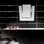 Elica VERDI-WH VERDIWH Verdi Decorative Angled 80cm Chimney Cooker Hood White