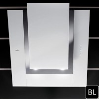 Elica VERDI_BL Verdi Decorative Angled 80cm Chimney Hood - Black