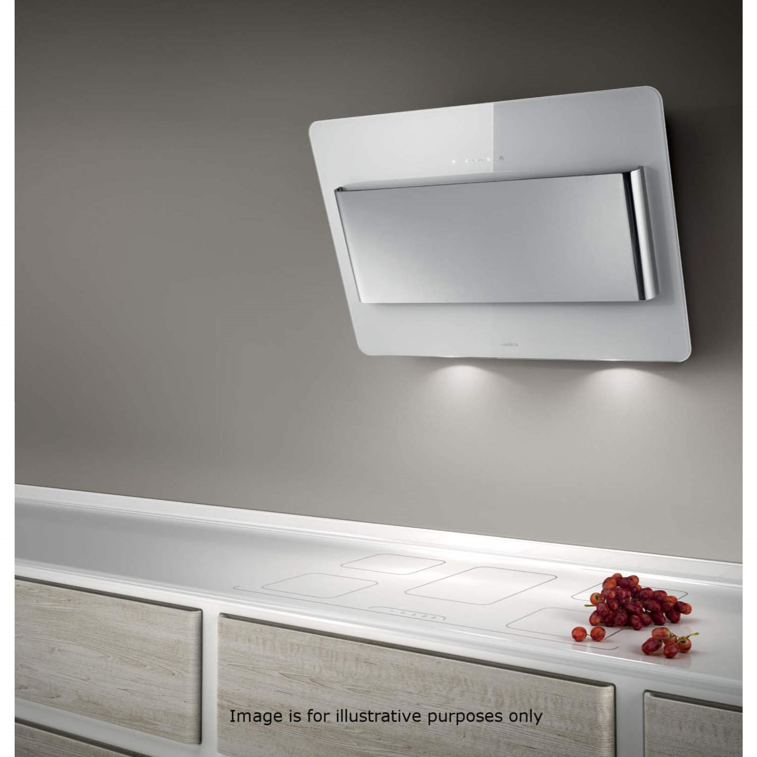 Elica VERVE55SS 55cm Vertical Decorative Cooker Hood Stainless Steel