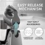 Refurbished Breville Flow Stand Mixer with Detachable Hand Mixer and 3.5L Bowl in Grey