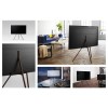 Samsung VG-STSM11B Brown Studio Easel Stand for up to 65&quot; QLED TVs