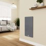 Low Energy 380w Infrared Designer Glass Wall Mounted Heater with Towel Rail and Smart WiFi Alexa - IP24 Bathroom Safe