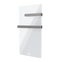 Low Energy 380w Infrared Designer Glass Wall Mounted Heater with Towel Rail and Smart WiFi Alexa - IP24 Bathroom Safe Low Energy 380w Infrared Designer Glass Wall Mounted Heater with Towel Rail and Smart WiFi Alexa - IP24 Bathroom Safe