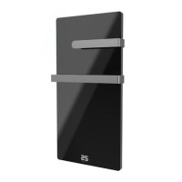 Low Energy 600w Infrared Designer Glass Wall Mounted Heater with Towel Rail and Smart WiFi Alexa - IP24 Bathroom Safe Low Energy 600w Infrared Designer Glass Wall Mounted Heater with Towel Rail and Smart WiFi Alexa - IP24 Bathroom Safe