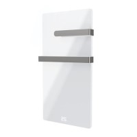 Low Energy 600w Infrared Designer Glass Wall Mounted Heater with Towel Rail and Smart WiFi Alexa - IP24 Bathroom Safe Low Energy 600w Infrared Designer Glass Wall Mounted Heater with Towel Rail and Smart WiFi Alexa - IP24 Bathroom Safe