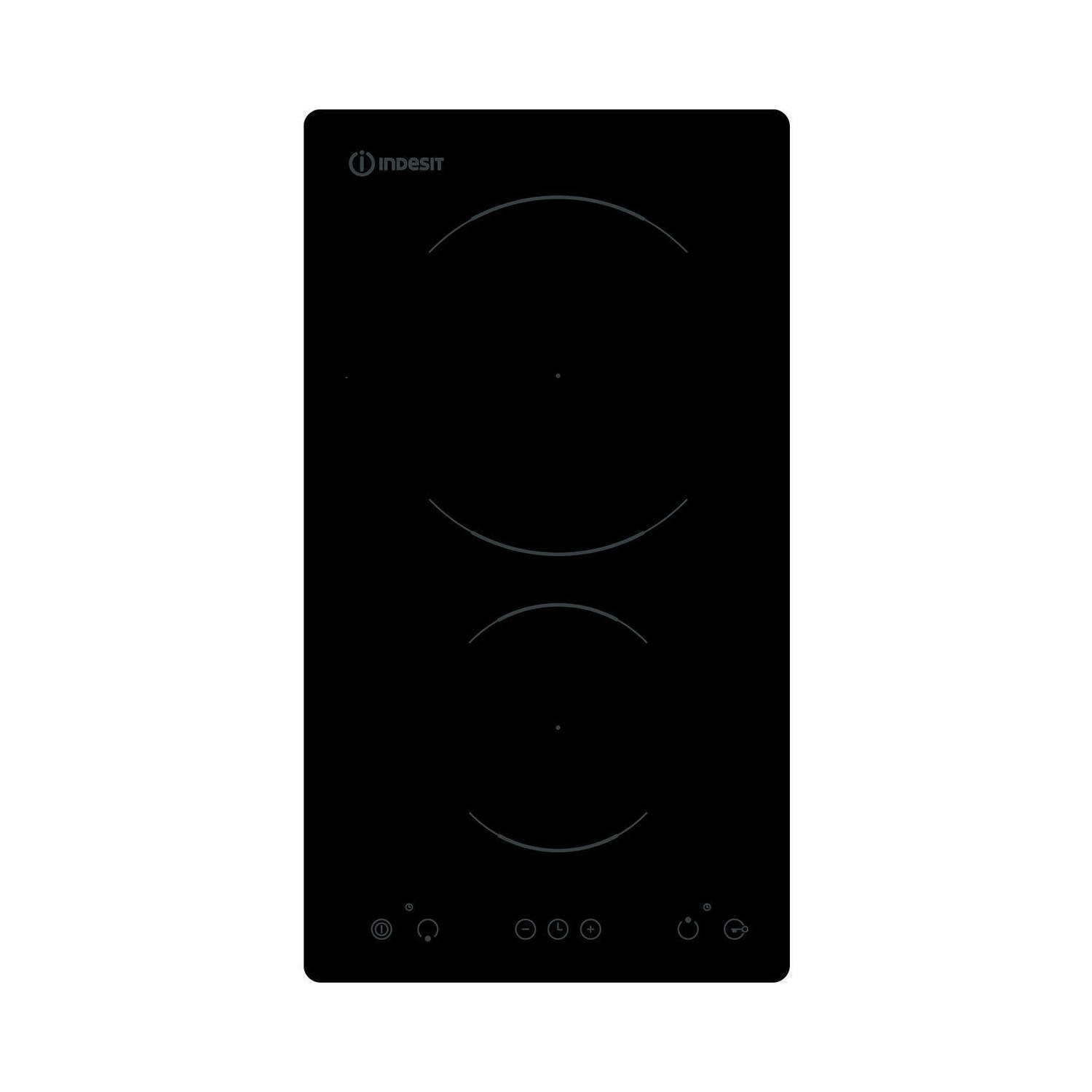 Indesit 29cm 2 Zone Domino Induction Hob VIA320XSC Appliances Direct