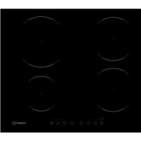 GRADE A2 - Indesit VIA6400C 59cm Four Zone Induction Hob - Frameless Black