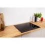 GRADE A2 - Indesit VIA6400C 59cm Four Zone Induction Hob - Frameless Black