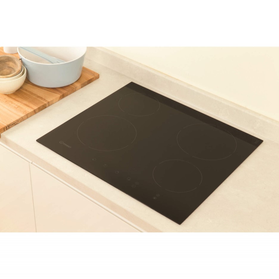 Indesit VIA640C 60cm Induction Electric Hob in Black Appliances Direct