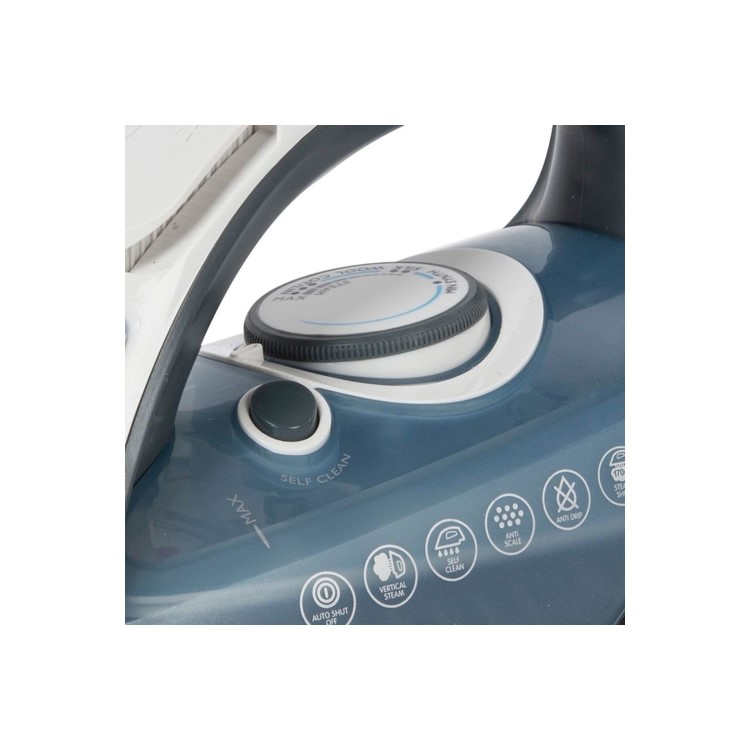 Breville VIN352 PowerSteam 2600W Iron White And Blue