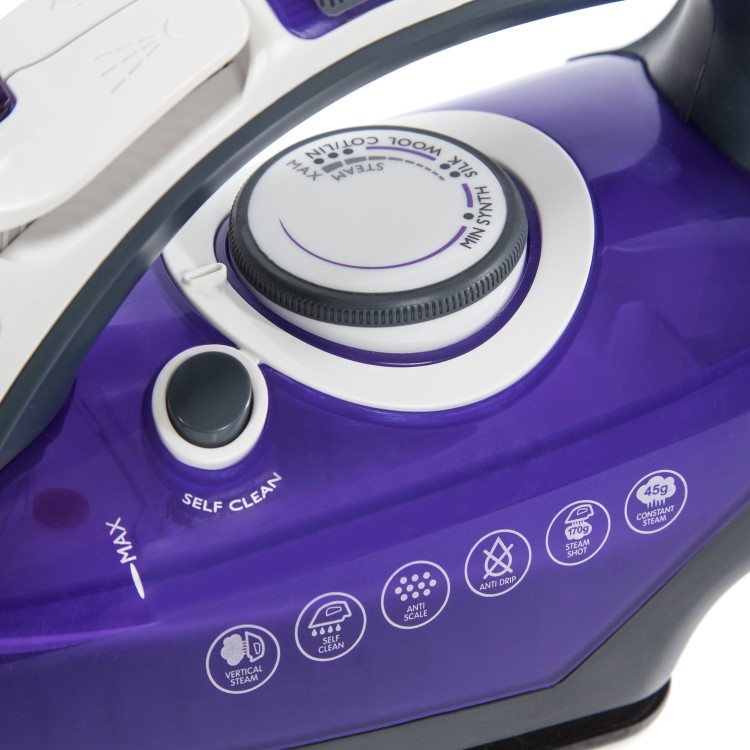 Breville VIN368 1600w Steam Advance Iron - Purple