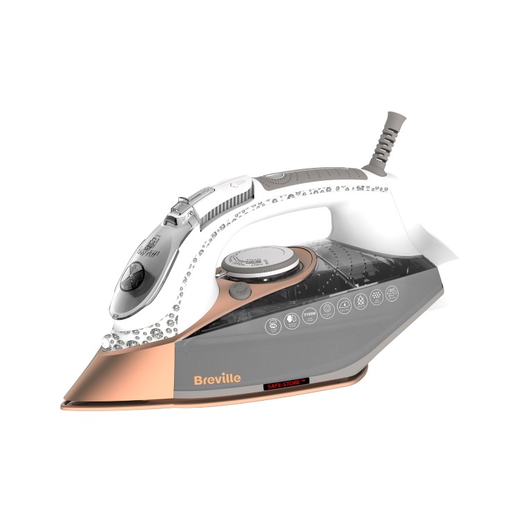 Breville VIN401 DiamondExpress 3100W Steam Iron With Ceramic Soleplate