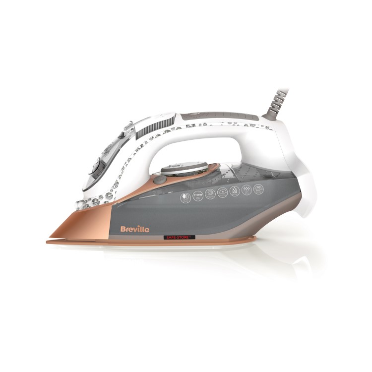 Breville VIN401 DiamondExpress 3100W Steam Iron With Ceramic Soleplate