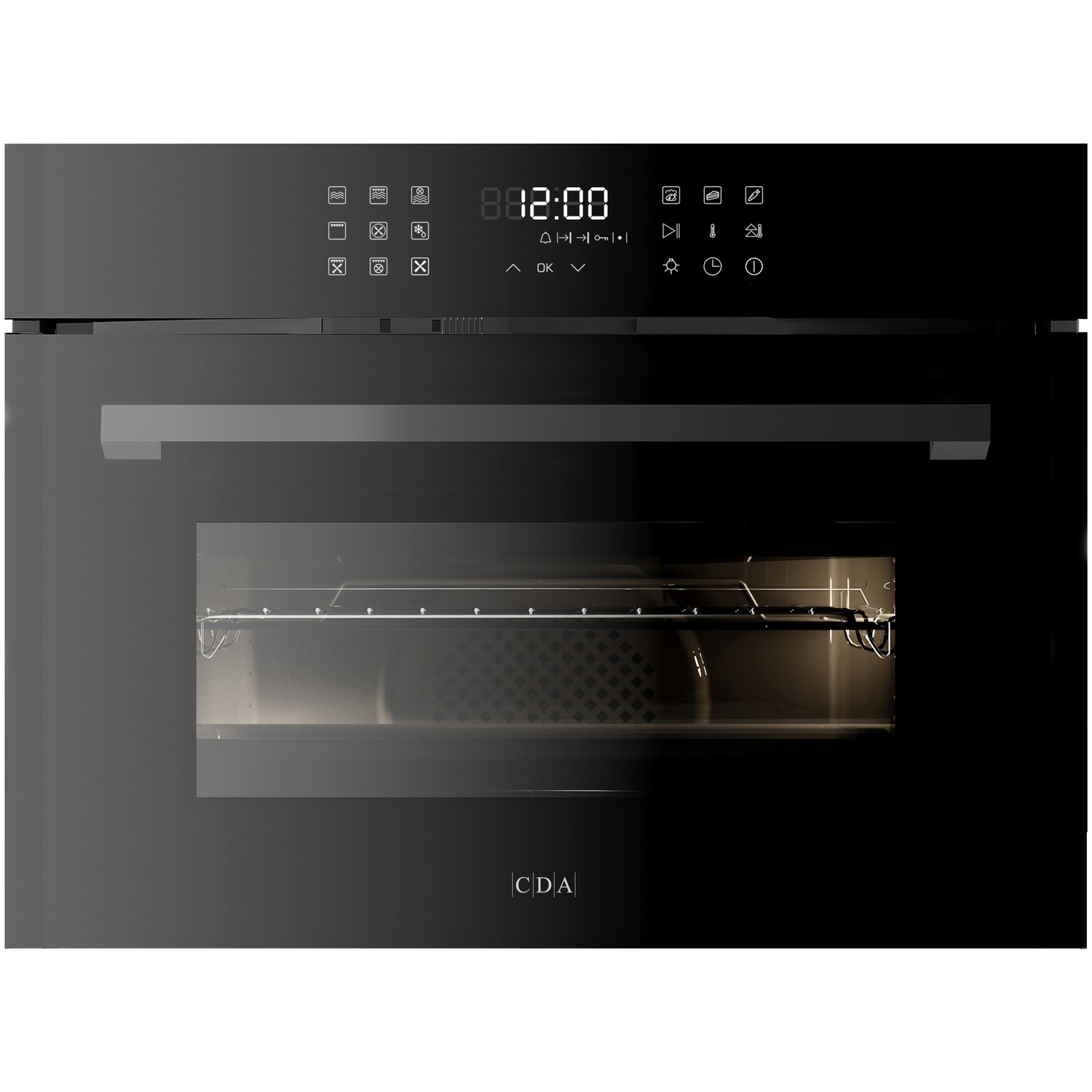 CDA VK903BL Built-In Combination Microwave Oven - Black