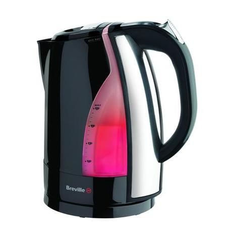 Breville VKJ366 Still Hot Black Illuminated 1.7lt 3kw Jug Kettle