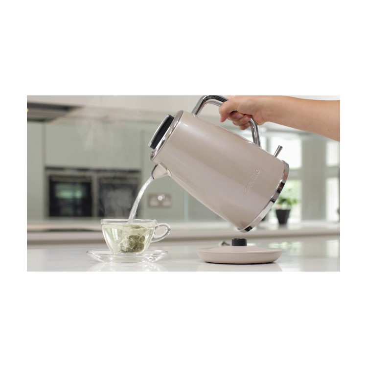 Breville VKT063 Lustra 1.7 Litre Cordless Kettle - Shimmer Cream