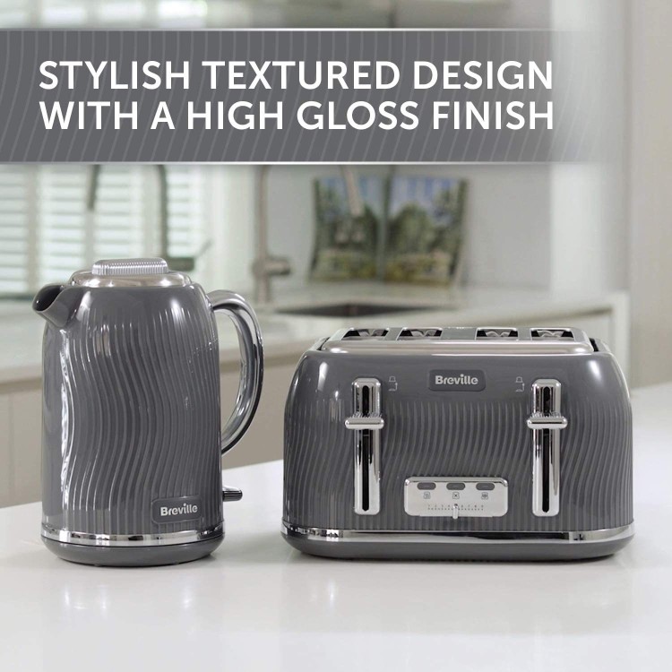 Breville Flow Jug Kettle - Grey
