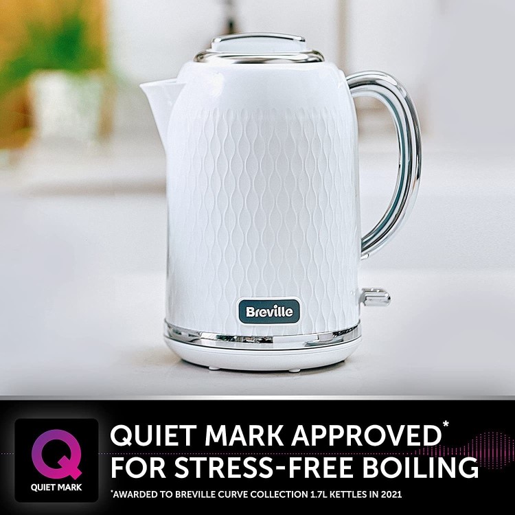 GRADE A1 - Breville Curve 1.7L Cordless Kettle - White