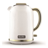 GRADE A1 - Breville VKT185 Flow 1.7L Kettle - White & Gold