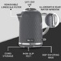 Breville Curve 1.7L Cordless Kettle - Grey